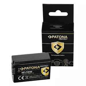 Аккумулятор PATONA NP-FW50 1030mAh (7,416Wh) для камер Sony Alpha и совместимых моделей