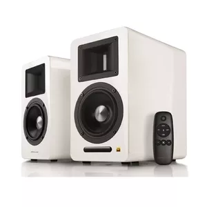 Edifier AIRPULSE A100 loudspeaker — 2.0-channel wired & wireless speaker, 100 W RMS, Red, 11 kg (pair)