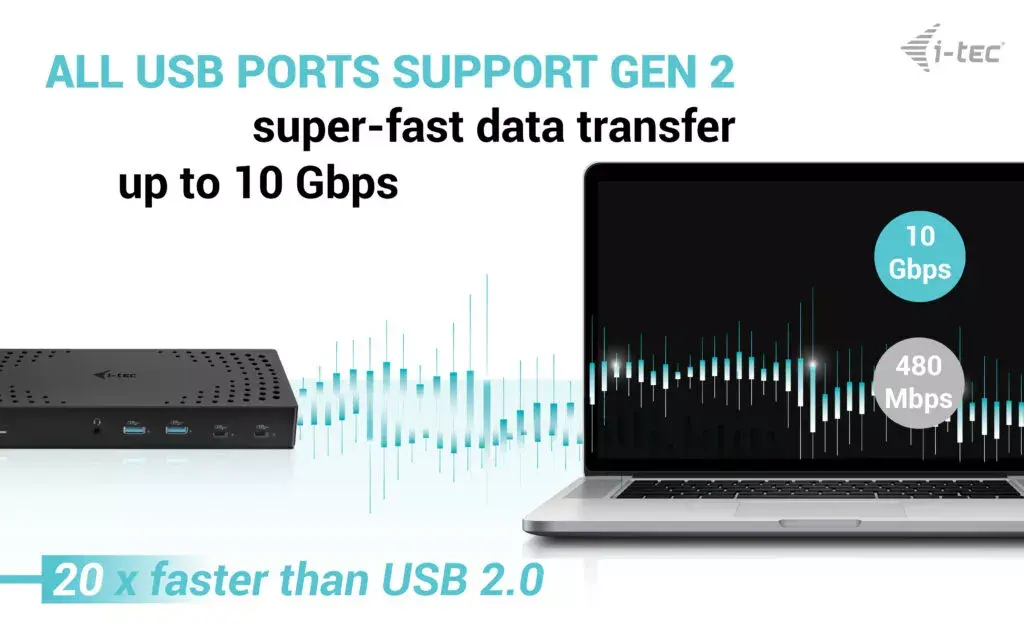 Dokstacija i-tec USB 3.0 / USB-C / Thunderbolt Photo 10