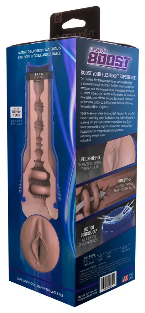 Fleshlight Boost Bang Light Medium мастурбатор Photo 10