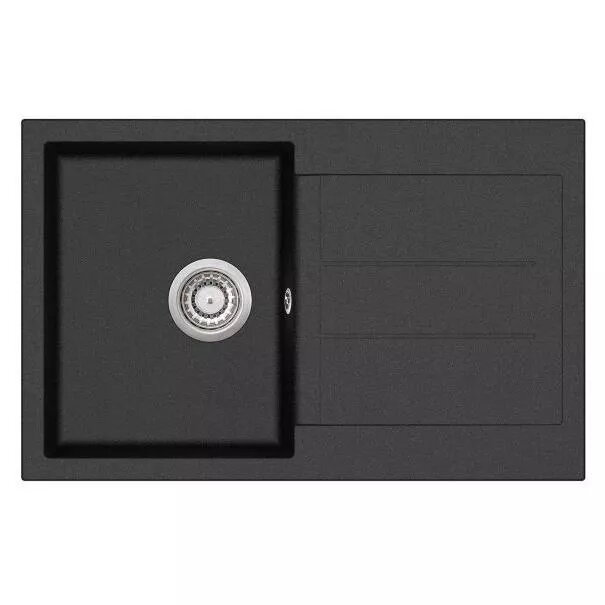 Izlietne AQUASANITA SQT101-601AW Black — viena