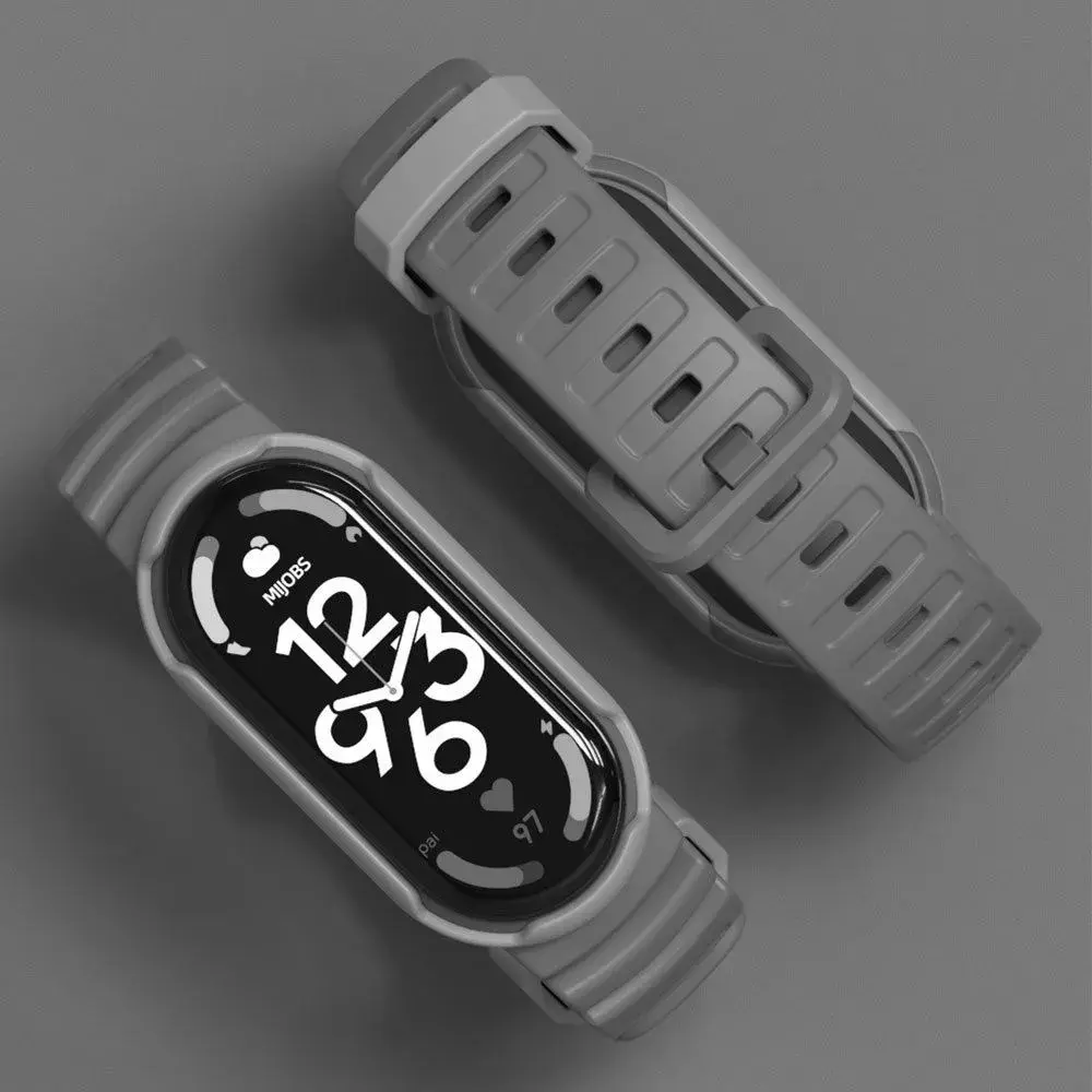 Tech-Protect Hybrid Silicone Strap for Xiaomi Mi Band 5/6/7 Photo 5