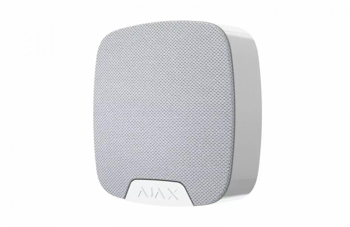 Indoor siren Ajax 38111 Wireless White Photo 2