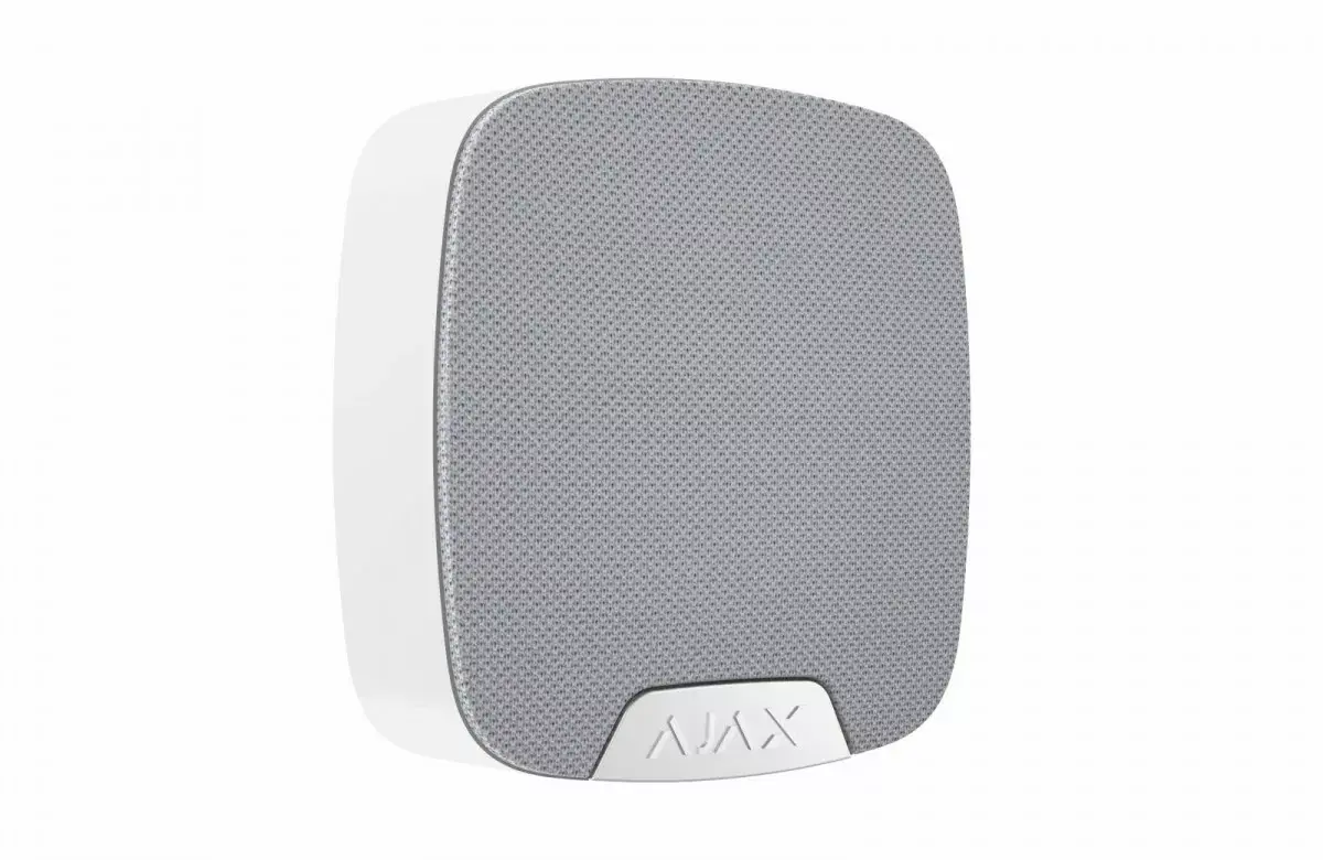 Indoor siren Ajax 38111 Wireless White Photo 3