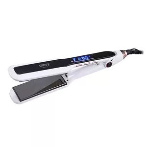 Camry Premium CR 2316 hair styling tool Straightening iron Steam Black, White 250 W