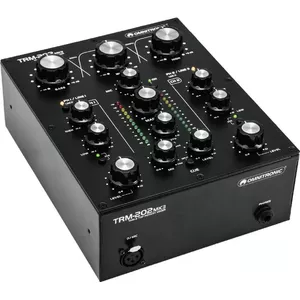 2-Channel Rotary Mixer Omnitronic TRM-202MK3 with EQ and FX