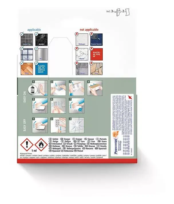 Bathroom organizer Tesa BABOO — plastic 122×102×110 mm Photo 4