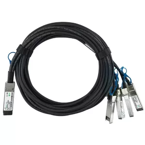BlueOptics XQ+BC0003-XS+-BL InfiniBand/оптоволоконный кабель 3 м QSFP28 4xSFP28 Мужской/Мужской