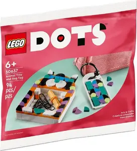 LEGO Dots storage bowl and bag tag set 30637 – polybag Tier Storage Bowl with bag tag
