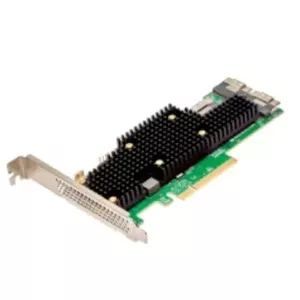 Iekšējais Broadcom eHBA 9600-24i SAS/SATA PCIe 4.0 kontrolieris — 24 kanāli, NVMe atbalsts, 12 Gbit/s