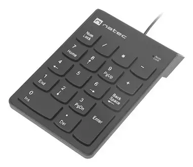 Skaitļu tastatūra NATEC GOBY 2 USB 18 taustiņi Photo 4