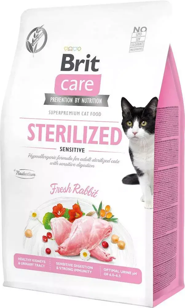 Sausa kaķu barība Brit Care Grain-Free