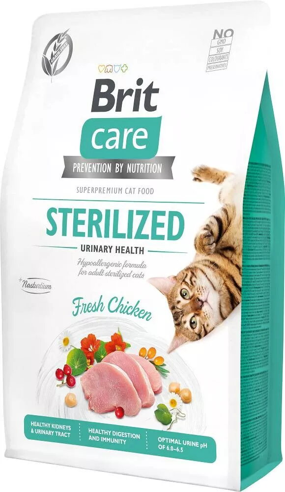 Sausais kaķu barība Brit Grain-Free Sterilized