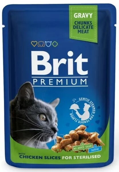 Mitrais kaķu barības Brit Premium Cat