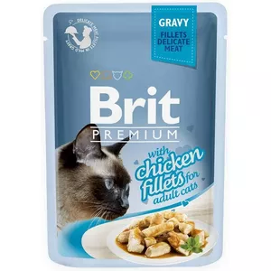 BRIT Premium ar vistas fileju - mitrā kaķu barība - 85g