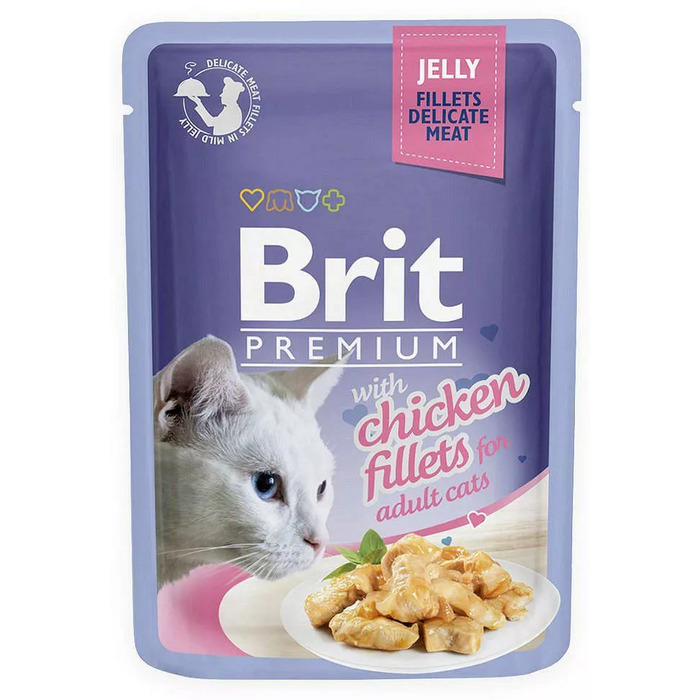 brit wet cat food