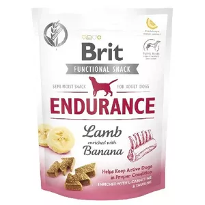 Suns treneru kārums Brit Functional Snack Endurance Lamb 150 g — ar jēra garšu izturībai un atjaunošanai
