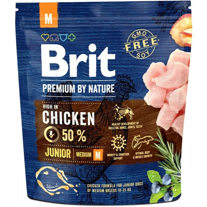 Sausais barības maisījums suņiem Brit Premium