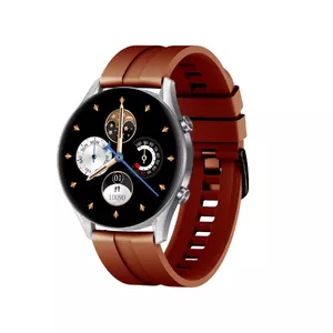 Смарт‑часы ORO-MED ORO-SMART FIT8 PRO — прямоугольный AMOLED 1,39" (454×454), IP68, стальной корпус, 330 мА·ч, ЧСС, SpO2, мультиспорт, чёрный ремешок