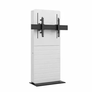 TV statīvs Hagor 2811 75" Melns Balts 75 kg jauda 55" minimums