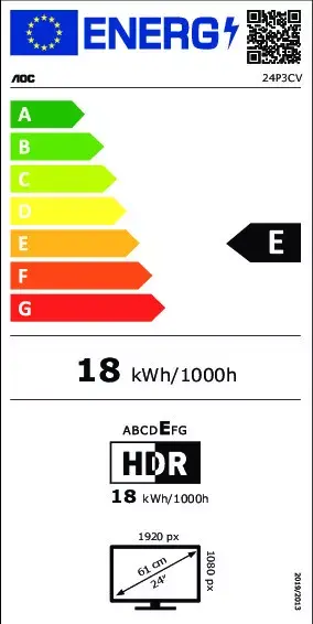 AOC 24P3CV LED display 24P3CV Photo 14