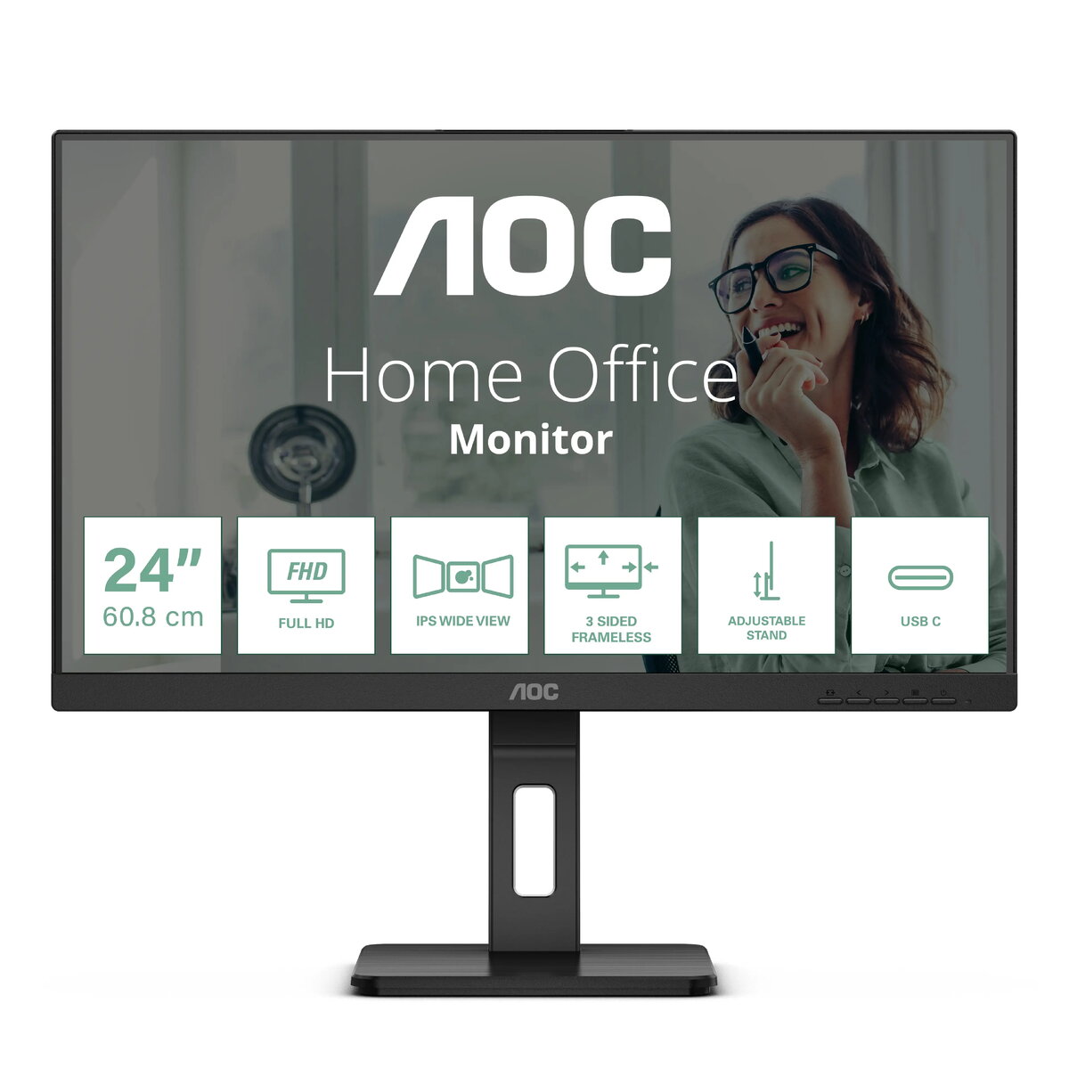 Datora monitors AOC 24P3CV 23.8&quot