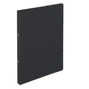 Folder Cardboard Black A4 Herlitz 11254398