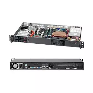 Servera korpuss Supermicro SuperChassis 510T-203B Rack Black