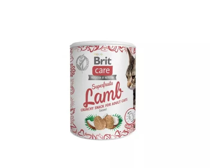 Kaķu gardums Brit Treat Superfruits Lamb
