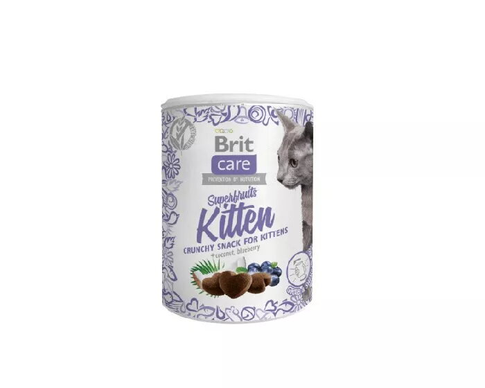 Papildu mitrā kārums kaķēniem Brit Superfruits