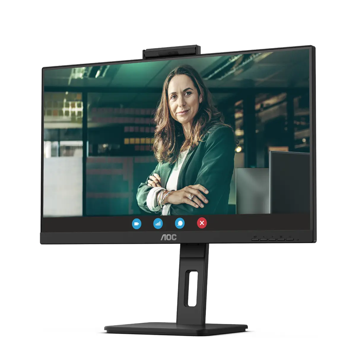 Монитор AOC 24P3CW 23.8" Full HD IPS USB-C Черный Photo 3