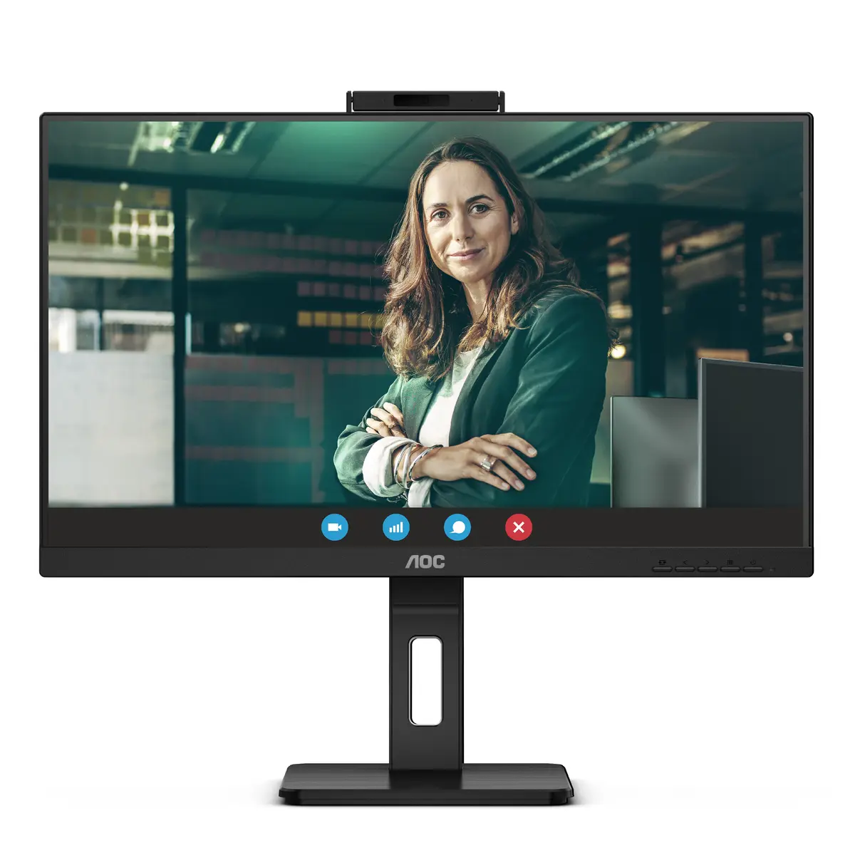 Монитор AOC 24P3CW 23.8" Full HD IPS USB-C Черный Photo 4