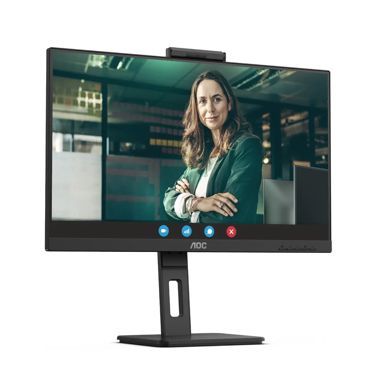 Монитор AOC 24P3CW 23.8" Full HD IPS USB-C Черный Photo 5