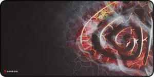 Genesis Carbon 500 Maxi Lava G2 Gaming Mouse Pad Multicolour Fabric Rubber