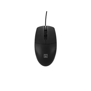 Vadu pele birojam NATEC Ruff Plus USB Type-A, labrocīga, 1200 DPI, 3 pogas, melna