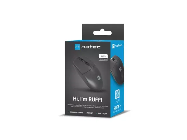 NATEC Ruff Plus проводная офисная мышь USB Type-A Photo 8