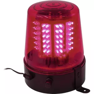 LED police light EUROLITE 108 LEDs red — emergency vehicle warning lamp, 108 red LEDs