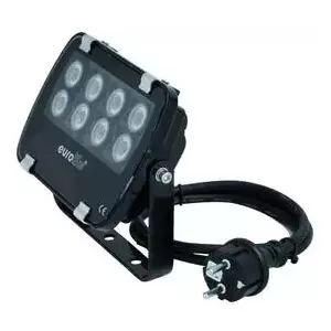 LED PAR-прожектор EUROLITE LED-PAR-Scheinwerfer 8 x 1 W 3000 K