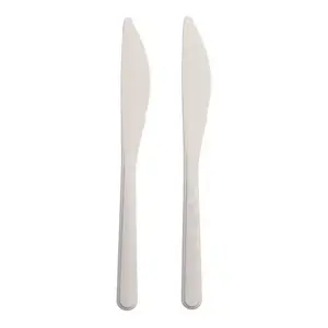 Disposable Fork Papstar 96428 Polypropylene 50 pcs White 185 mm