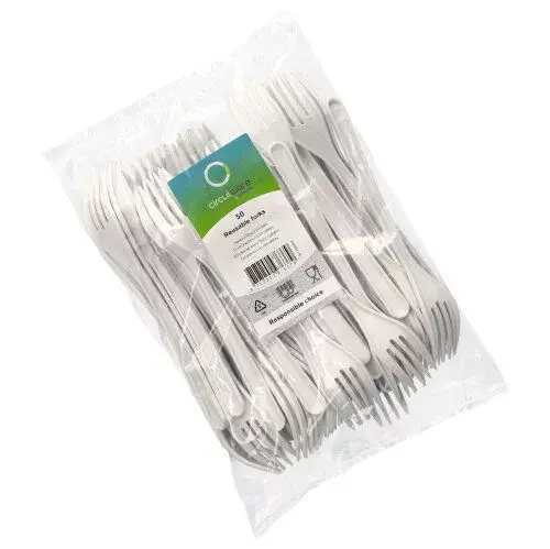 Disposable Fork Papstar 96427 Photo 2