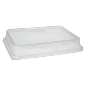 Одноразовый контейнер для хранения пищи Papstar 96555 Прозрачный PET 234x187x20мм