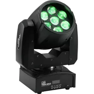 Moving Head Wash EUROLITE TMH-W63 LED Zoom 63W — professional wash light with zoom and 63W LED