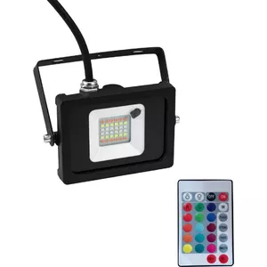 LED floodlight EUROLITE FL-10 SMD RGB IP65 10W, compact outdoor RGB spotlight