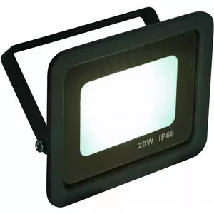 LED floodlight EUROLITE FL-20 SMD CW IP65 20W, cool white, compact outdoor lighting