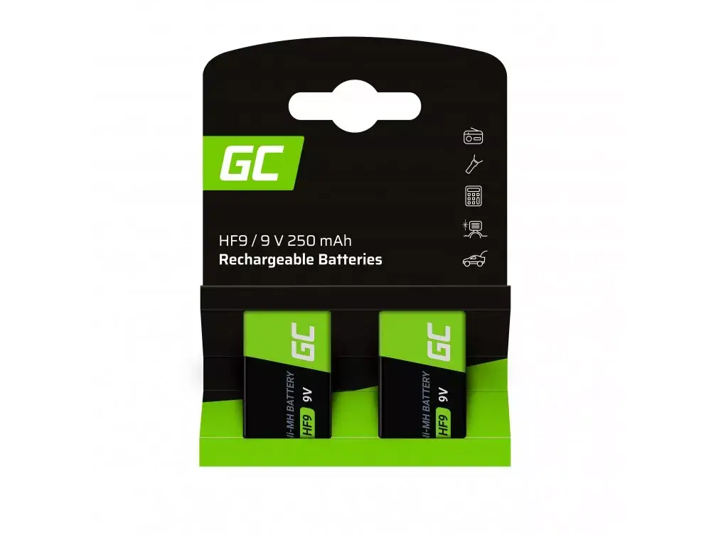 Green Cell GR18 9V uzlādējams akumulators Photo 2