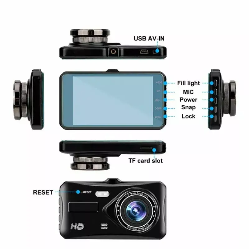 Автовидеорегистратор RoGer DVR3 2in1 Full HD Photo 3