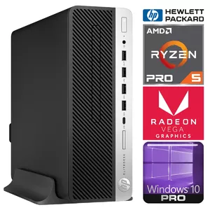 HP 705 G4 SFF Ryzen5 Pro 2400G/16GB/SSD 512GB/Win10 Pro ATJAUNINĀTS