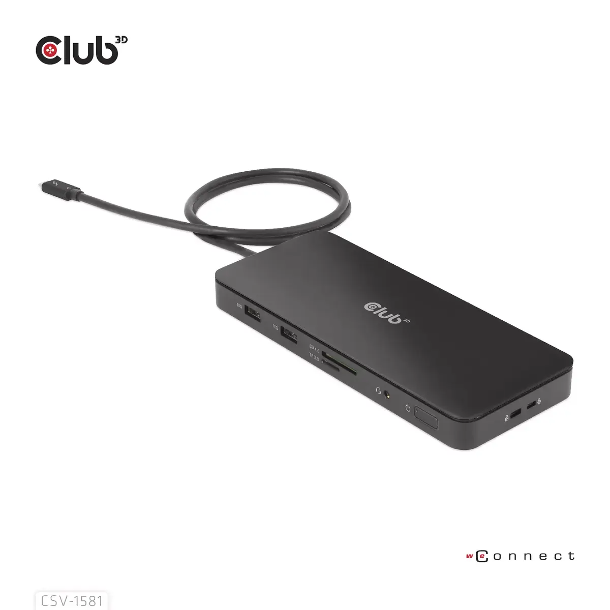 Док-станция CLUB3D Thunderbolt 4 Certified 11-in-1 Photo 3