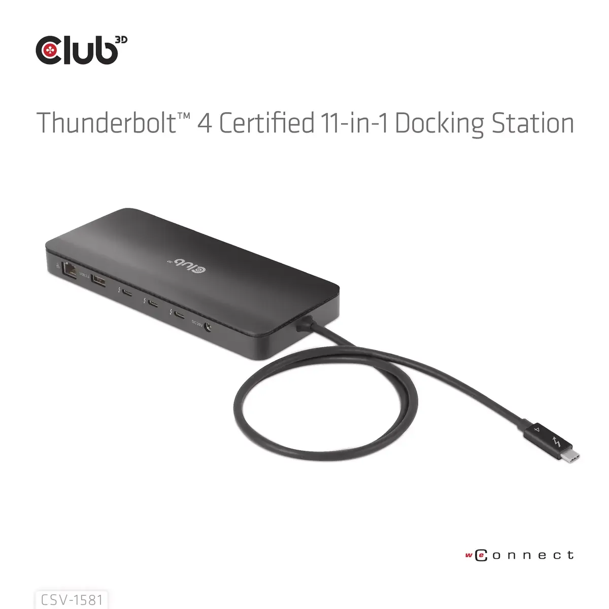 Док-станция CLUB3D Thunderbolt 4 Certified 11-in-1 Photo 14