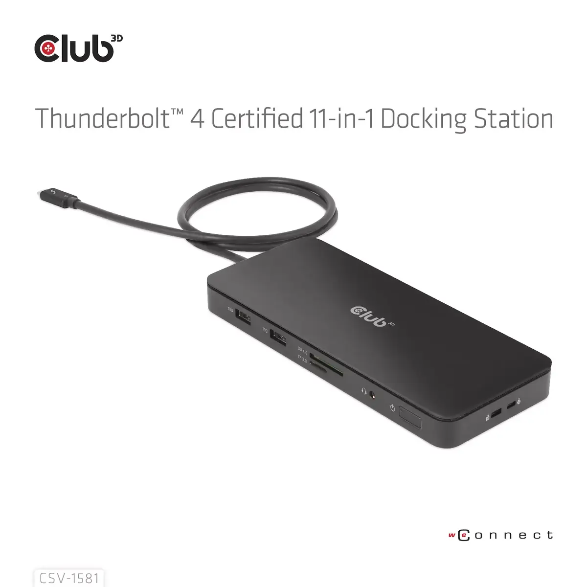 Док-станция CLUB3D Thunderbolt 4 Certified 11-in-1 Photo 15